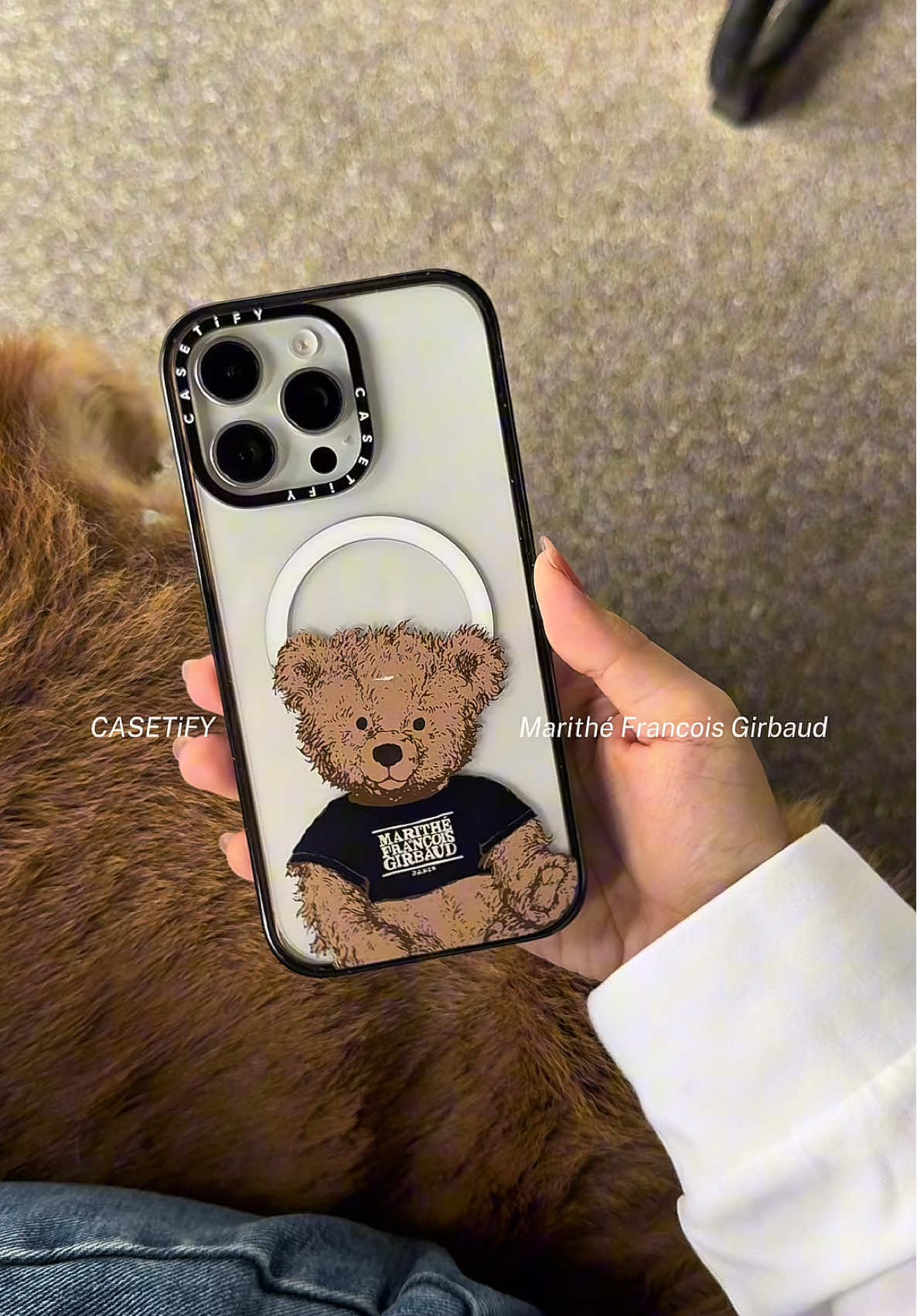 latest arrival from CASETiFY x Marithé Francois Girbaud 🧸 sooo soooooo cute!!!!  @CASETiFY @casetify_th  #MARITHEXCASETIFY #MARITHE #MARITHEFRANCOISGIRBAUD #CASETiFY #CASETiFYThailand