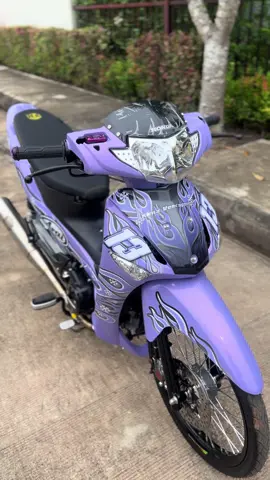 ม้าม่วง💜#เวฟ125บังลม #เวฟ125iไฟเลี้ยวบังลม #เวฟ125ทรงแว้น #ไอเสียเฮงสุพรรณ💥⚠️