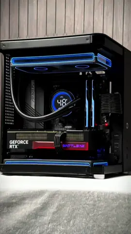 Build Black Mini PC : Ryzen 5 9600X - B650 Aorus Elite - Jonsbo TK1 with RTX 5060Ti OC 16G Dual 🖥️🖥️🥰 #PC #pcbuild #gaming #buildpc #amd #asmr #fyp #Foryou 
