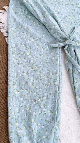 Cute banget 🫶🏻🩵 #dresscantik #koreandress #floraldress #gamiskekinian 