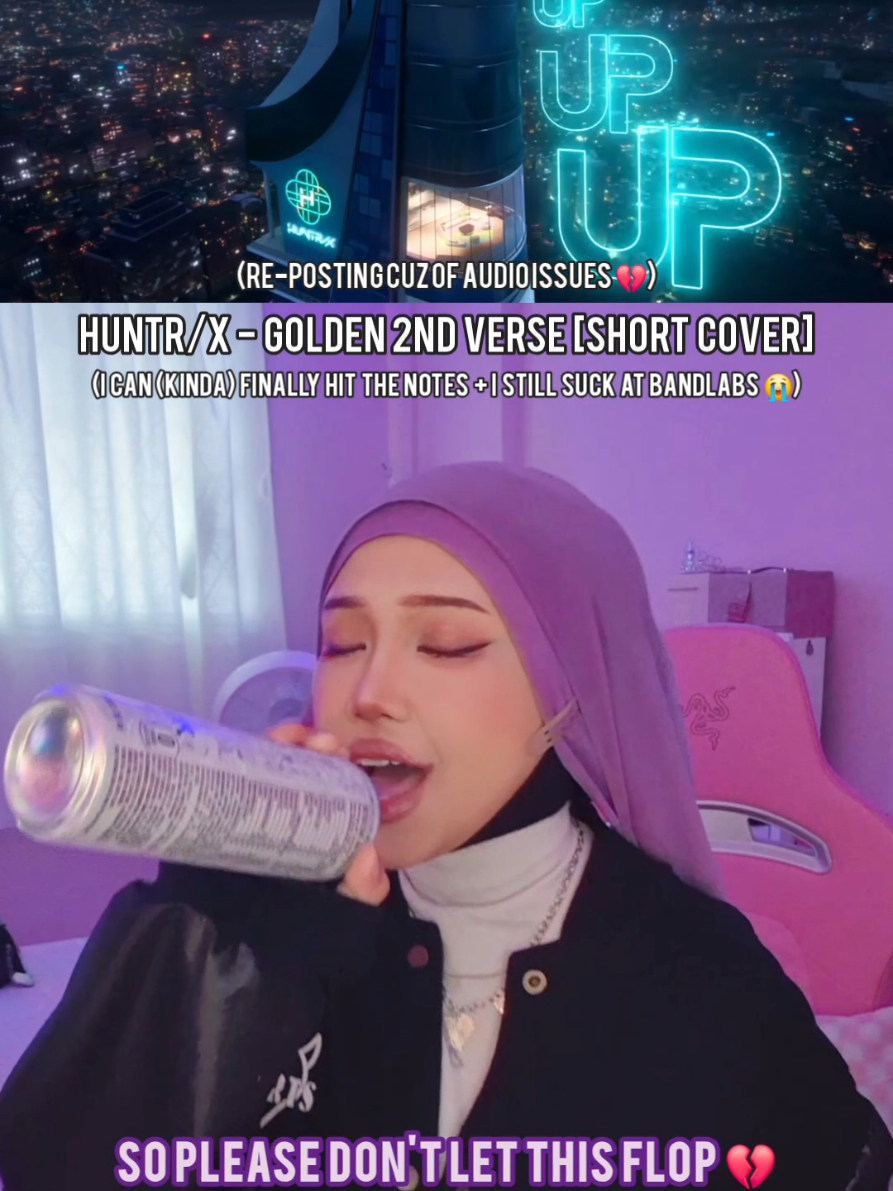 @𝙁𝙖𝙧𝙖𝙝.𝘼 𝙑𝘼 🇸🇬 I DID IT!! ALSO FINAL GOLDEN COVER I PROMISE 💔 @Netflix @netflixsg #kpopdemonhunters #ejae #huntrix #rumi #golden