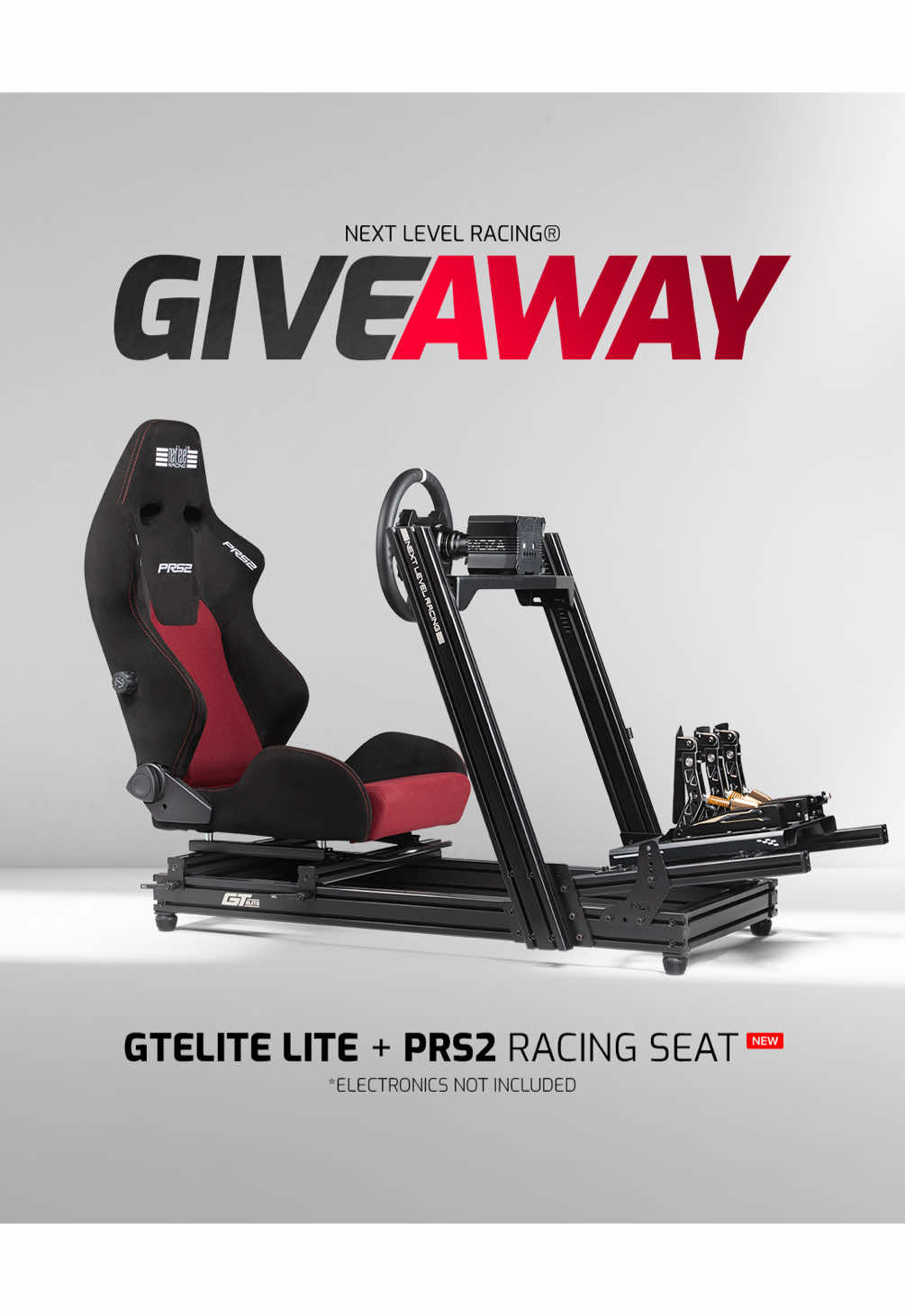 We're giving away TWO complete setups - one PRS1 and one PRS2 Performance Reclining Seat, each paired with a GTElite Lite cockpit! WANT TO WIN THE PRS2 + GTELITE LITE? Here's how to enter: ✅Like this post ✅Tag your friends ✅Follow @nextlevelracing ✅Interact with our recent posts Don't forget to visit our page to enter the PRS1 + GTElite Lite giveaway aswell. Open Worldwide. Winners announced July 25th - don't miss your chance to upgrade your sim setup to the NEXT LEVEL! #NextLevelRacing #SimRacing #PRS1 #PRS2