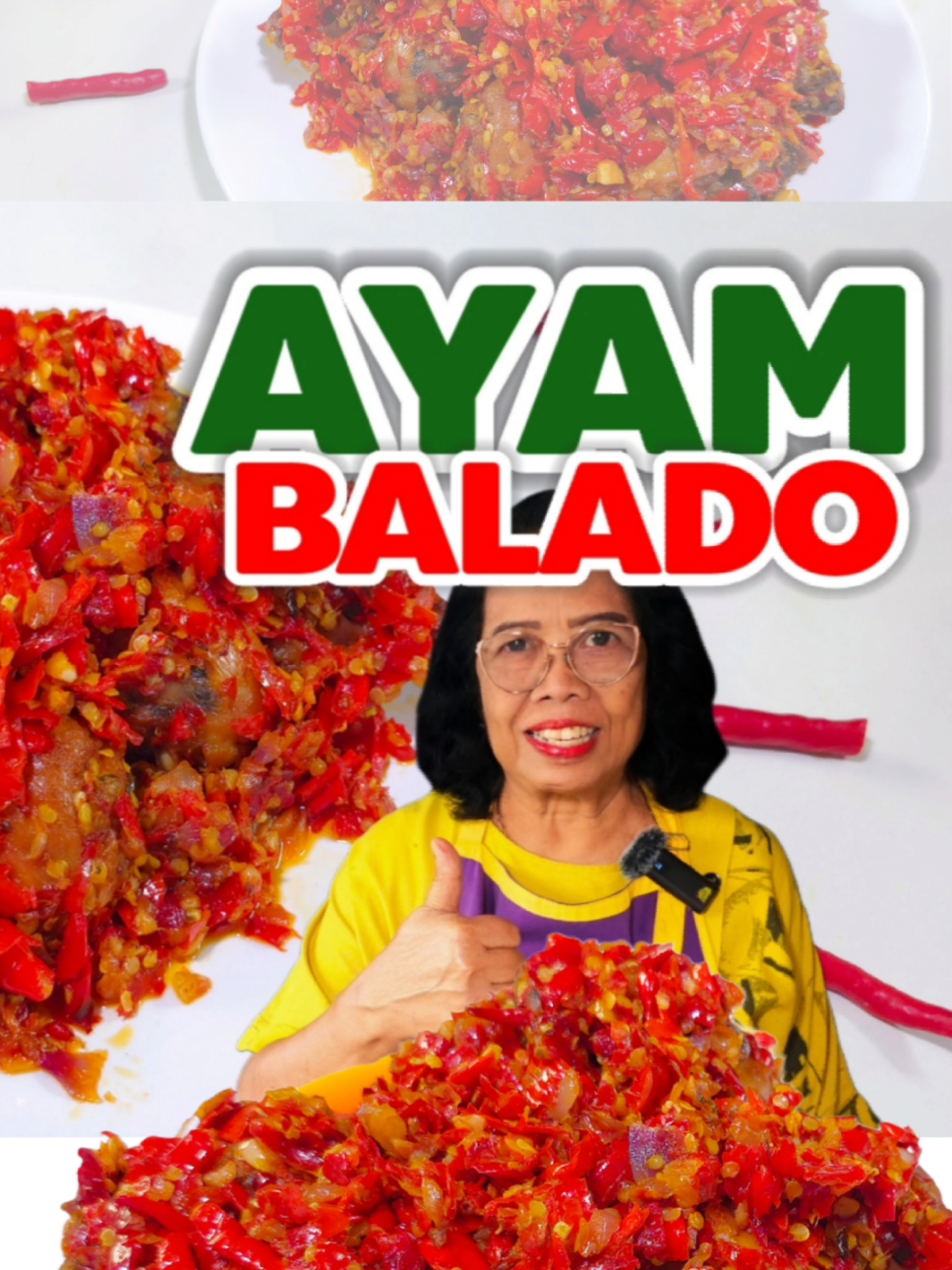 [[ MONGGO DI SAVE DULU  ]] Ayam balado.. Dari warnanya saja sudah menggoda.. Merah merona pedas menyala.. Yang ini ayamnya di goreng dulu jadi lebih mantap Bumbu baladonya dijamin mantaap 👍👍 #ayambalado #balado #resepayam #olahanayam #sambalbalado #fypシ #dapurcantikchannel  5Rekomendasi chopper terbaik.. Nomer 1 nya @mitochiba.id  👍 mitochiba ch 60.chopper baru kecil serbaguna. Wadah kaca tahan panas bisa masuk kukusan.. Pas buat harian.. 😊 Pakai Kode promo MITODCC25 , dapatkan harga spesial   #twinchop #terkenalawetnya #mitochiba #chopper #ch60 RESEP AYAM BALADO - 1kg paha ayam - 1,5sdt garam - 2sdt kaldu jamur Bahan Yang Digiling kasar - 200gr cabe merah keriting - 100gr bawang merah - 20gr bawang putih Bahan Rebusan Ayam - 30gr bawang putih - 2sdm ketumbar bulat - 1sdt garam - 1sdt kaldu jamur Happy Cooking Dapur Cantik Channel