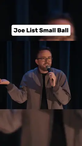 Joe List Small Ball #fyppppppppppppppppppppppp #foryoupage #fyp #comedy #joelist #list #joe 