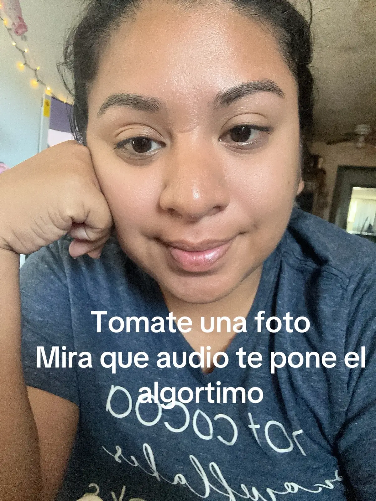 Me uni al trend de tomarme una foto y que tiktok eligiera la canción #trending #tiktokselfie #blessed 
