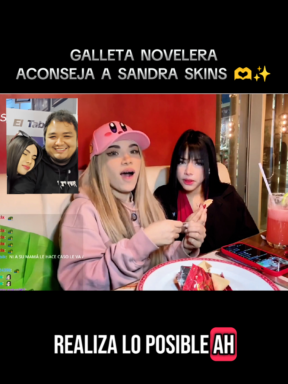 Sandra Skins reacciona a su galleta de la suerte, #sandraskins #sandraskinsclips #sandraskins_fans #smash #smashdota #dota2peru #novela #butik #sideral #viralvideos #tiktokviral #galletadelafortuna @Sandra Skins @Freddy 'Smash' Sina @Airita_miau🌸 