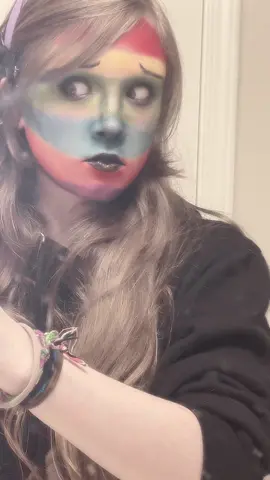 #abadcaseofthestripes #color #rainbow #fyp #makeup 