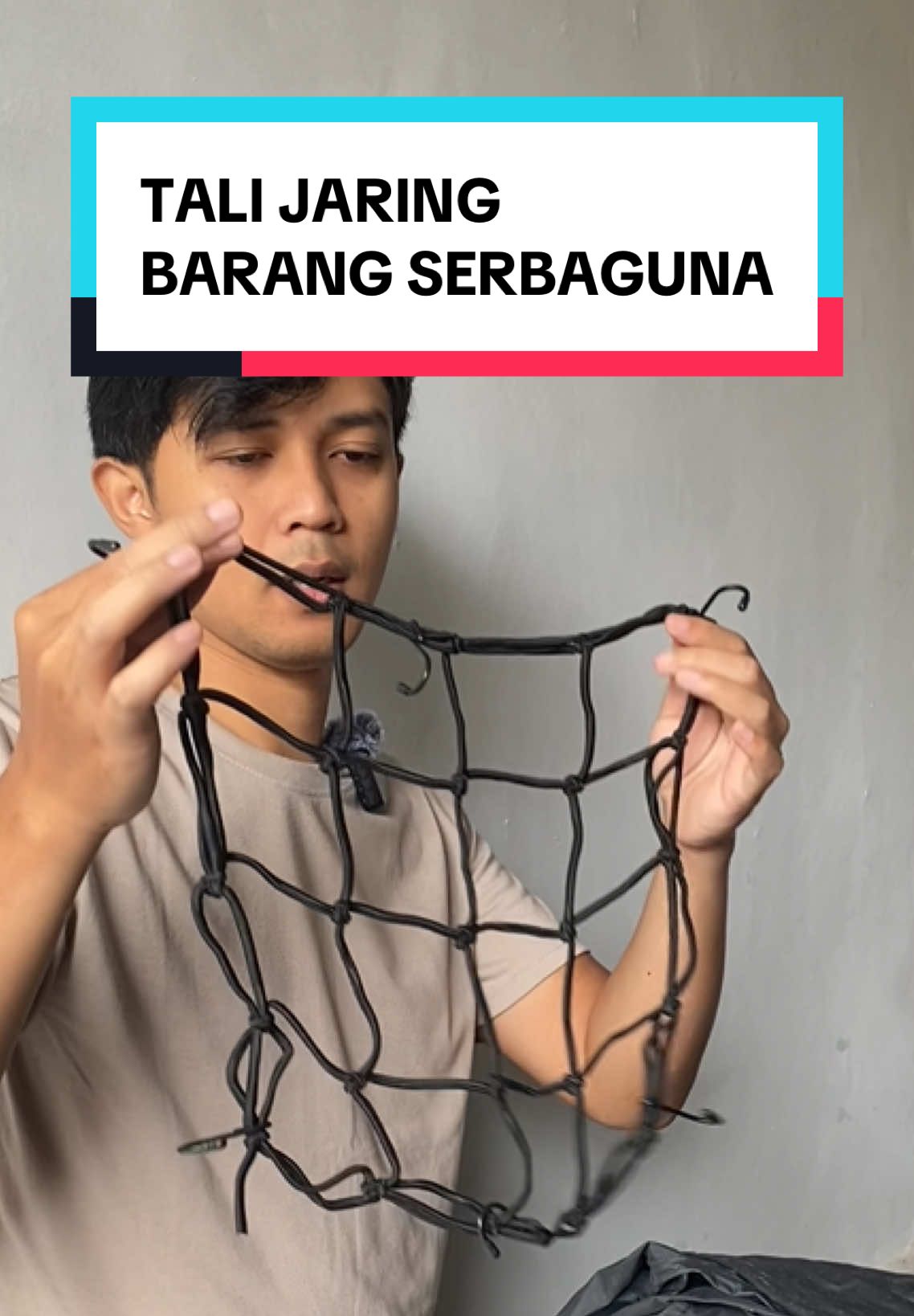 Tali jaring helm atau barang serbaguna, bisa untuk segala jenis (universal) order dikeranjang video stok terbatas sbelum habis !! #jaringbarangmotor #talibarangmotor #talihelmmotor #rsrmotor 