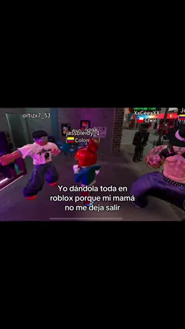El otro metía caderazos en salsa JAJAJAJAJA #roblox #veneyork 