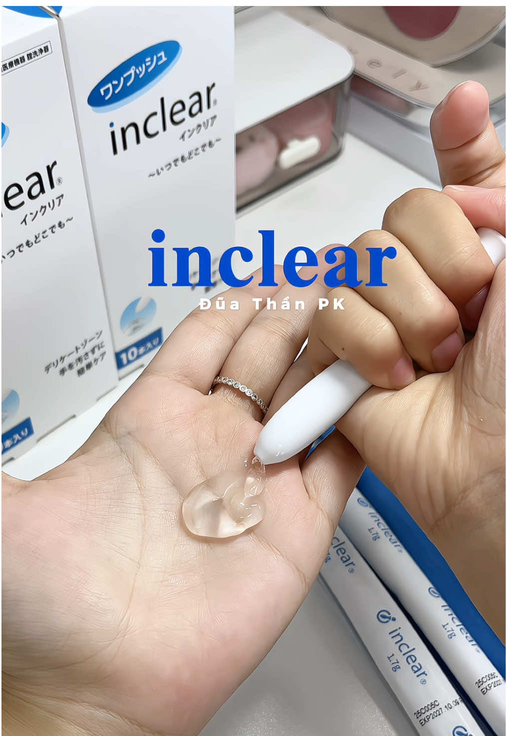 Chân ái chăm sóc cobe của tui nè #duathanphukhoa #chamsoccobe #inclear #review #fyp 