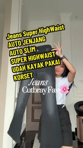 Jeans cutbray ultra high waist kayak gini tu luv banget deh 😍 udah ga perlu pakek korset lagi karena bikin auto slim dan cutbray nya bikin bener2 jenjang #jiniso #jinisoemangkeren #baggyjeans #cutbrayjeans #ultrahighwaist #highwaistjeans #jeanshighwaistviral #jeanshighwaistwanita #jeansjenjang #jeanswanita #jeansoutfit #jeanshitampanjang #jeansmurah #jeanswanita #jeansoutfit #jeansjiniso #jinisocutbrayhighwaist #outfitjeans 
