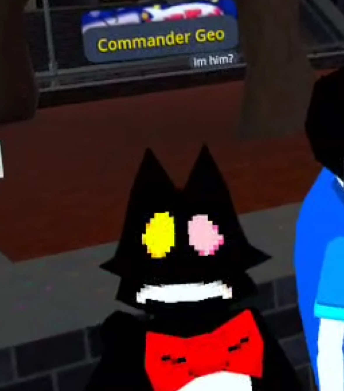 Spamton bullied cat mike????@captain_claude  - - - - - - - - - - - #deltarune #deltarunechapter3 #mranttenna #deltarunetenna #vrchat #undertale #tobyfox #vrc #undernet #undernetvrc #undertalemettaton #spamton #spamtongspamton #deltarunespamton #deltarunemike 