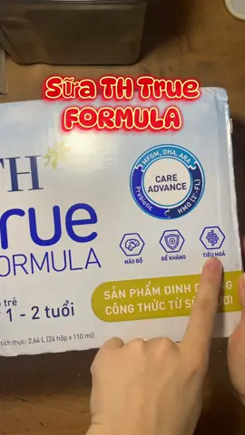 TH True Fomula cho trẻ từ 1-2 tuổi #thtruemilk #thtrueformula #xuhuongtiktok #xuhuong