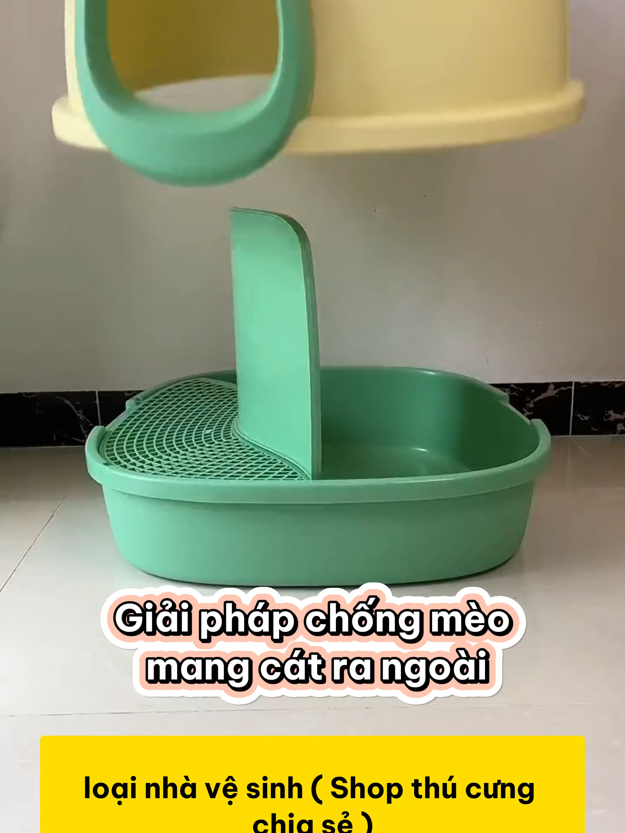 Giải pháp chống mèo mang cát ra ngoài hiệu quả bất ngờ #shopthucung #fyp #pet #cat #dog #cute