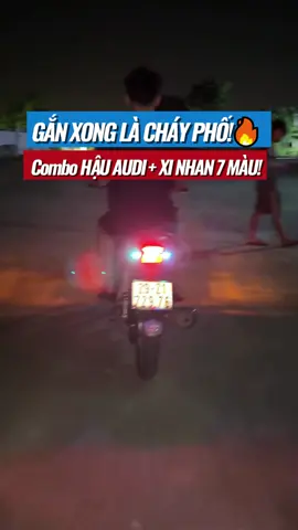 Combo bá cháy đi phố nhấp nháy thu hút mọi ánh nhìn #zedlight 