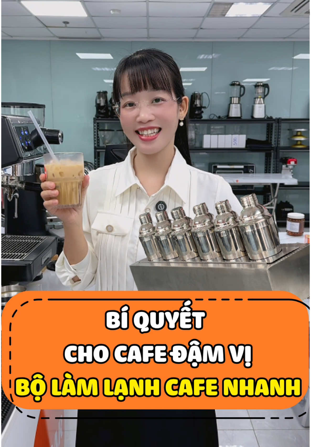 Bí Quyết Cho Cafe Đậm Vị - Bộ Làm Lạnh Cafe Nhanh #thungdainox #caphe #xetrasuainox #phache #cafe #inox #tienich 