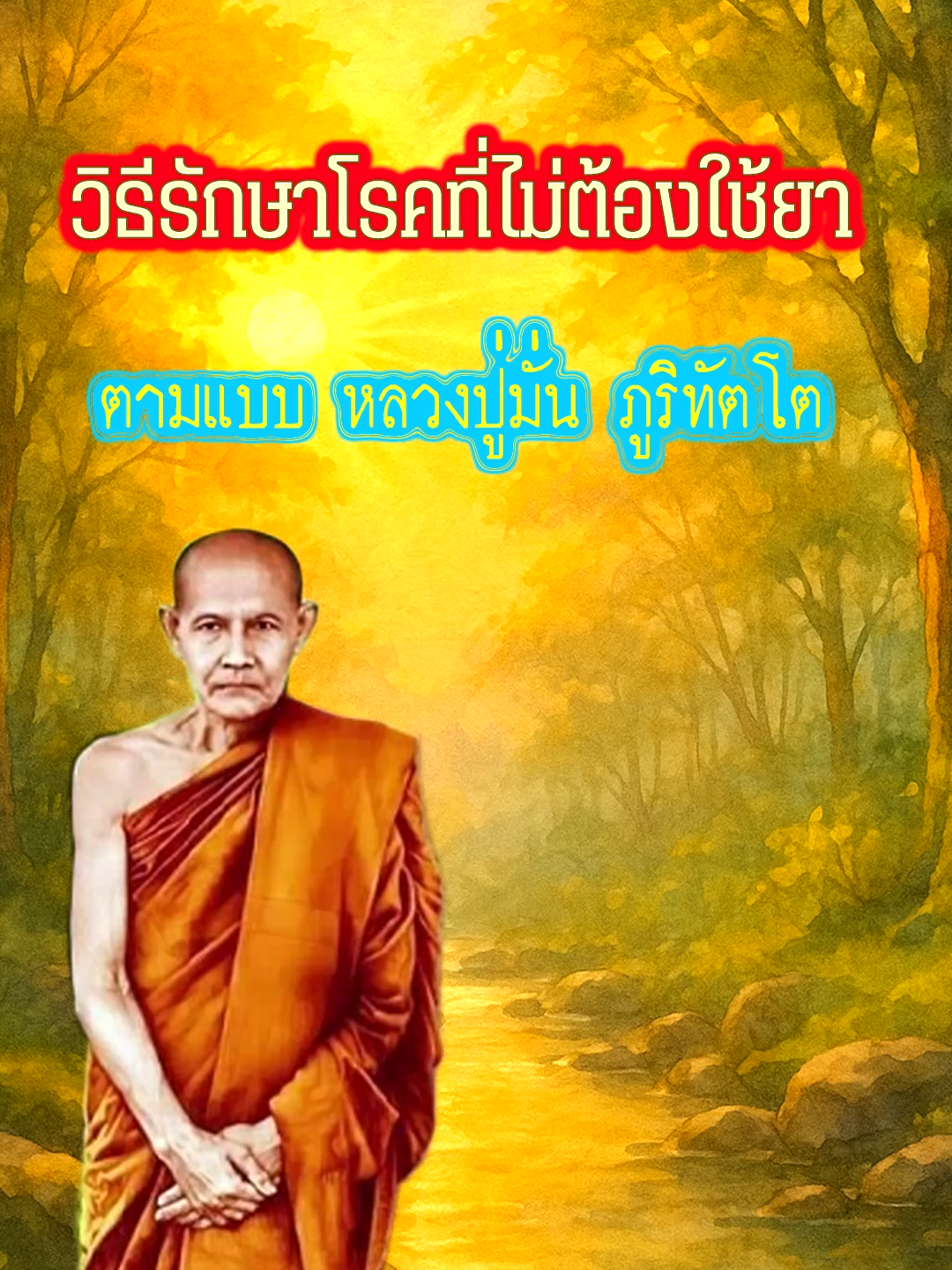 วิธีรักษาโรคที่ไม่ต้องใช้ยา ตามแบบ #หลวงปู่มั่น_ภูริทตฺโต #ธรรมโอสถ #หลวงปู่มั่น #หลวงปู่ขาว #คำสอนหลวงปู่มั่น #ธรรมะรักษาใจ #ภาวนาเพื่อพ้นทุกข์ #ทุกข์คือครู #ธรรมะเข้าถึงใจ #ปฏิบัติธรรม #สติปัญญา #กรรมฐาน #ภาวนา #คำคมธรรมะ #ธรรมะประจำวัน #ทางสู่พระนิพพาน