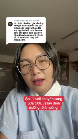 Trả lời @KDEun  Sau 1 tuổi chuyển sang  Sữa tươi, và lấy dinh dưỡng từ ăn uống #luyensuacungcomien #nguyenthimien #comienchuyengiaandam #comienandam #andamlachuyennho #LearnOnTikTok #bebiengan 