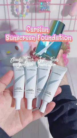 Nak kulit nampak flawless tapi tetap natural? Carslan Soft Touch Foundation ni ringan, senang blend & tak cakey langsung! ✨ #foundation #carslan #sunscreenfoundation 
