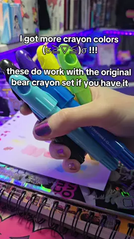 process video of the finished test drawing comes later ( *・ω・)ノ #silkycrayons 