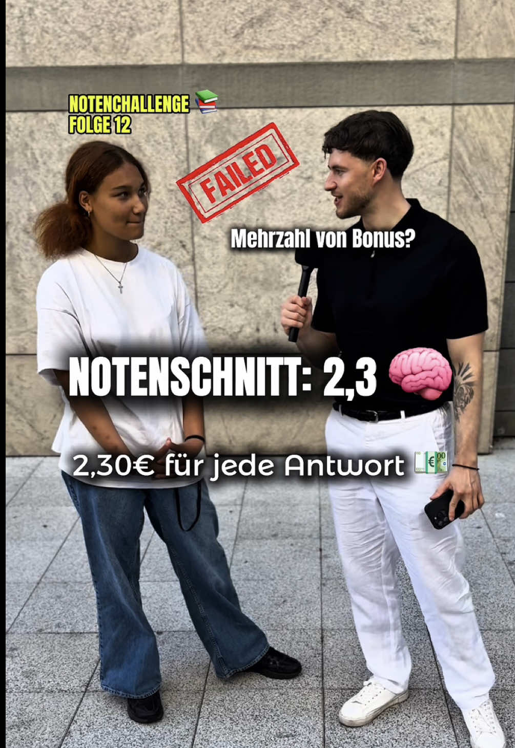 Ich geb dir 2,30 € für jede richtige Antwort! ✅💸 #straßenumfrage #quiz #mitdenjungz 