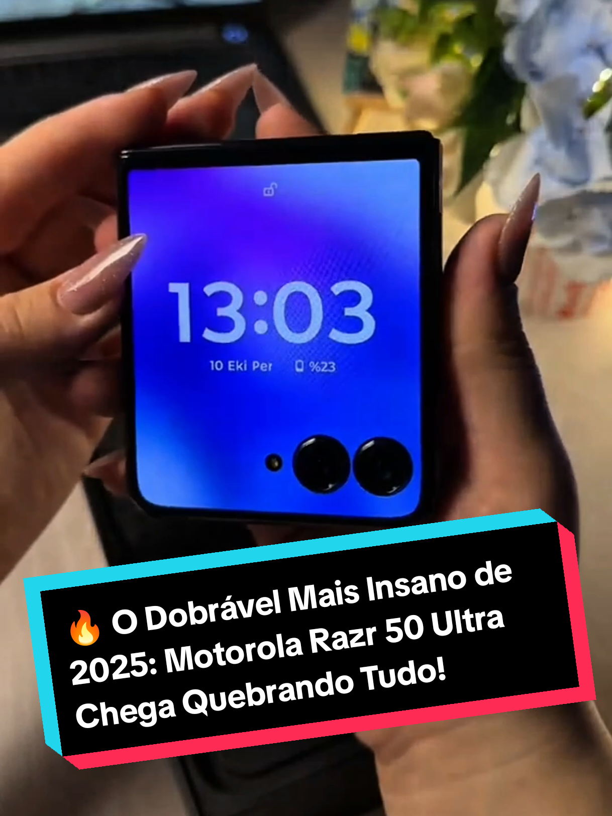 🔥 O Dobrável Mais Insano de 2025: Motorola Razr 50 Ultra Chega Quebrando Tudo! 🔥 #MotorolaRazr50Ultra #motorola #celular  #DobrávelDoAno #TechBraba #ReviewCelular #DobrouChocou #Snapdragon8sGen3 #MotorolaPower #EstiloDobrado #TikTokTech #CelularInsano  #foryoupage 