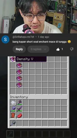 Enchantment Terbaik Untuk Mace di #Minecraft