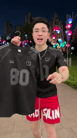 Áo thun nam nữ số 80 Top Cổ Tr