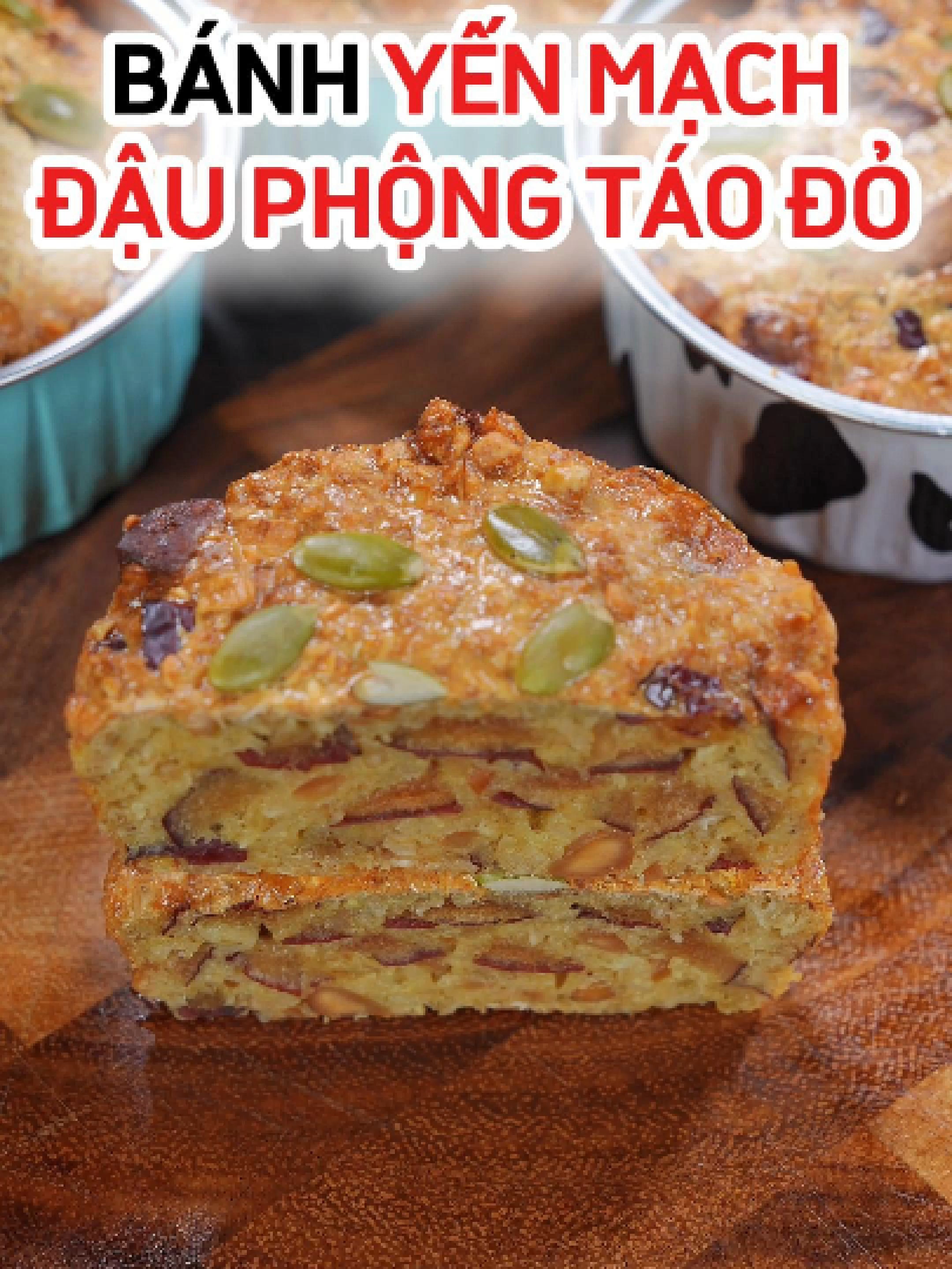 Món ngon mỗi ngày P1107 | Bánh yến mạch đậu phộng táo đỏ #muongthuytinh #amthuc #monan #monngon #monngonmoingay #xuhuong #xuhuongtiktok #coclanhom #noichienkhongdau #giavi #thegioigiavi