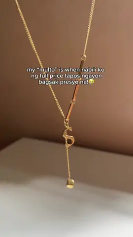 56 pesos nalang toh! Perfect pang gift!🥺✨ #fyp #necklace #necklaceforwomen #letternecklace #initialnecklace #giftideas #giftforher 