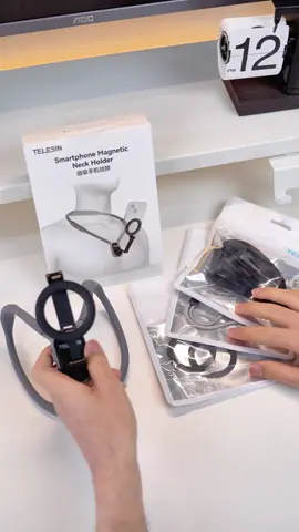 ⁨	📸 حرّر يديك وخلّي التصوير يشتغل لحاله! استمتع بتجربة تصوير مختلفة مع Telesin Neck Holder – الحامل المغناطيسي الذكي للكاميرا أو الهاتف! ✅ مناسب لهواتف iPhone (MagSafe) ✅ يدعم GoPro وDJI وInsta360 ✅ تصميم مريح ومتين، خفيف وسهل الاستخدام ✅ مثالي لتصوير الفيديوهات، الرحلات، الفلوغات، أو حتى التحديات اليومية! 🔒 مغناطيس قوي يثبت الجهاز بأمان 🎥 تصوير من منظور العين – Hands-free 100% 💥 متوفر الآن بسعر خاص لفترة محدودة! ____________________________ العنوان : الاعظمية - شارع الضباط - مُقابل KFC  اوقات العمل : 10:30 صباحاً - 11:30 مساءً  عدا يوم الجمعة : 3:30 مساءً - 11:30 مساءً  متوفر خدمة توصيل 🚚 لجميع المحافظات  ________________________________ للاستفسار : 07722663800 -  07722271986 #تاركت_الكترو_ستور #تكنولوجيا_فخمة #ترند #Telesin #اكسسوارات_تصوير #تصوير_احترافي #تيليسن #حامل_رقبة #اكشن_كاميرا #فلوغ #تجهيزات_تصوير⁩