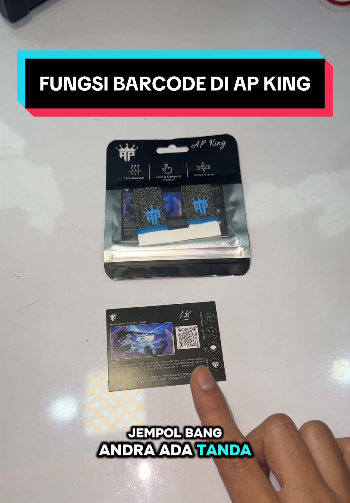 fungsi barcode ap king ini dia!😱#CerealCerdik 