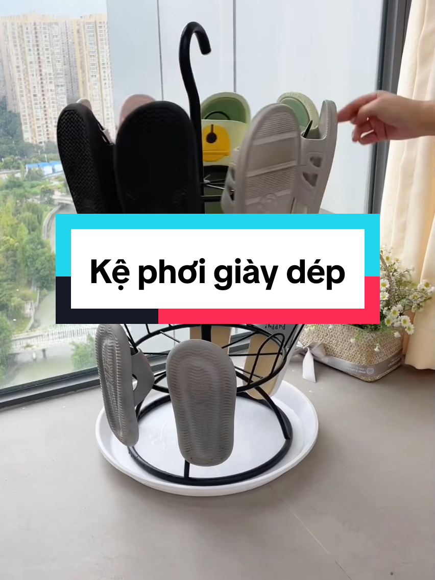 Kệ phơi giày dép có móc treo tiện lợi #kephoigiaydep #taphoanhaanh #xuhuong #xuhuongtiktok 