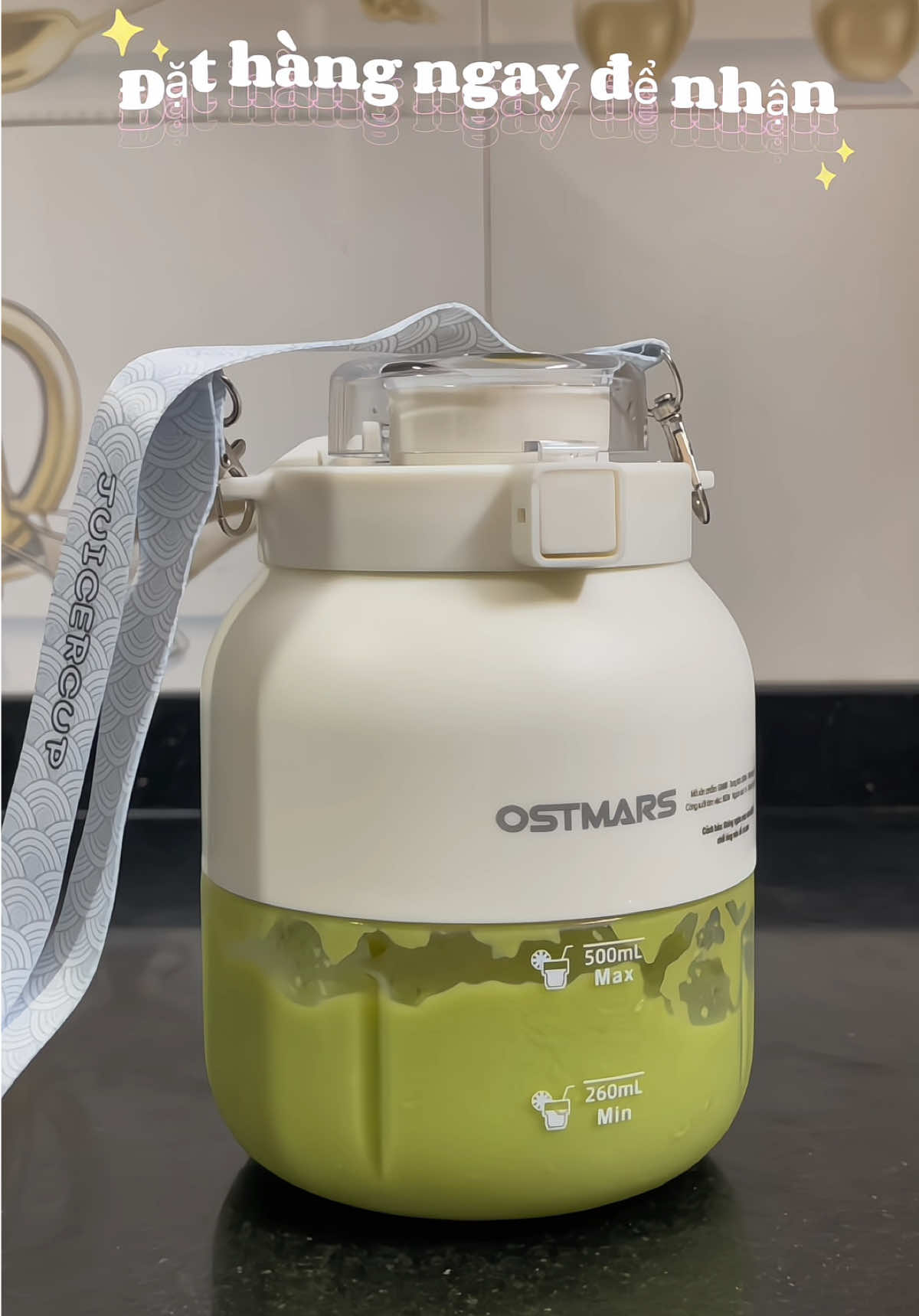 Máy xay cầm tay mini sạc tích điện ostmars