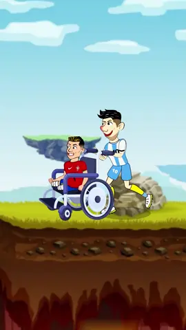 Diogo Jota Angel Saved Ronaldo From the Dinosaur Mouth!! #animation #cartoon #fyp #viral #foryou 