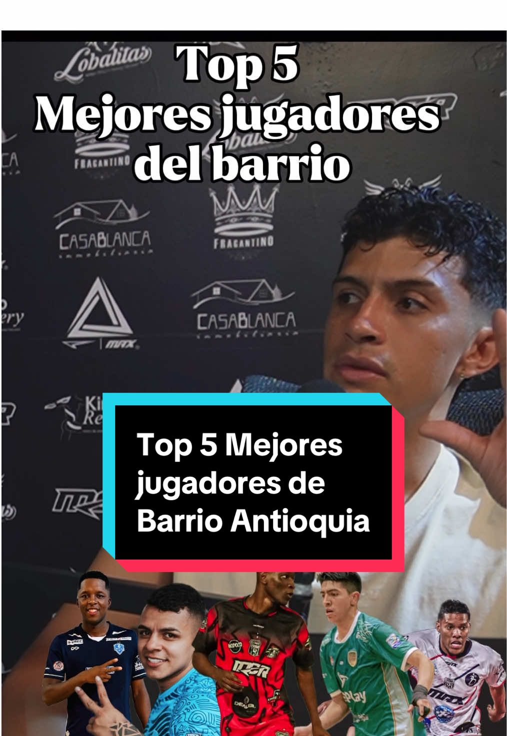 Este es el ranking Top 🔝 5 de los mejores jugadores ⚽️ del torneo del Barrio en Barrio Antioquia 🇳🇬 Crees que faltó algún jugador en la lista ? @Jotadé @El Mate🧉 @La Jotadera  #barrioantioquia #microfutbol #futbolcallejero #futboldebarrio #medellín #colombia #futsal #torneodelbarrio 