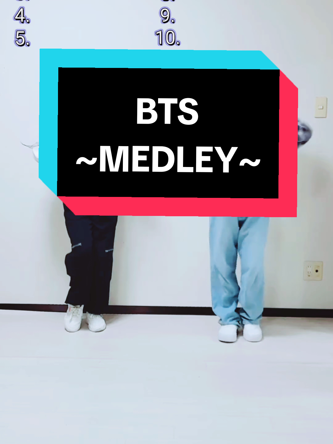 BTS💜‪Dance Medley#bts #방탄소년단 #dancecover #medley #kpop #fpy #dance_sisters_sy 