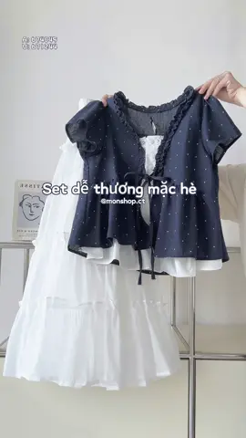 Dễ thươnggg lắm mí bà ơi, tin tui đi #thinhhanh #xuhuong #tiktok #monshop #LearnOnTikTok #review #phoidoxinh #tipsphoido #moingaymotoutfit #viralvideo #fybシ 