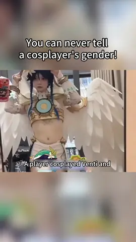 you can never can tell cosplayer's gender #GenshinImpact #genshin #原神#venti#cosplay