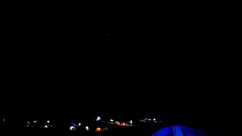 surken ketika malam hari🌝 #gununggedepangrango #fyp #svbckangzamangngede 