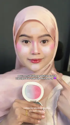 warnanya terlalu cooltone untuk aku yang warmtone wkwkwkwk tp bagussss😆 #fyp #blush #highlight #barenbliss #blushbarenbliss #mochiblush 
