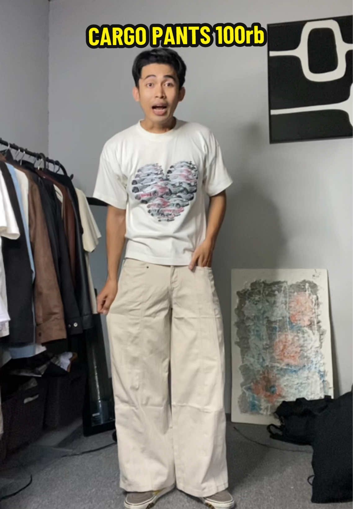 bener bener yee, celana secakep ini 100 rebuan ?! #OOTD #CargoPants 