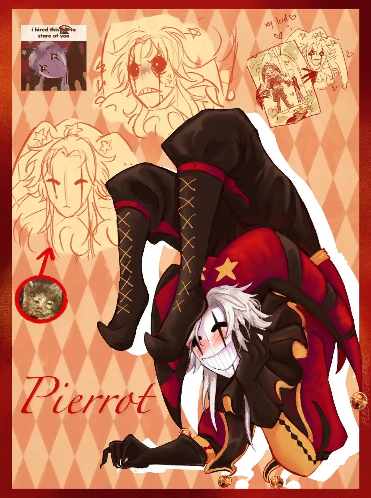 the freaks at that circus got nothing on me #tfc #thefreakcircus #pierrot #pierrottfc 