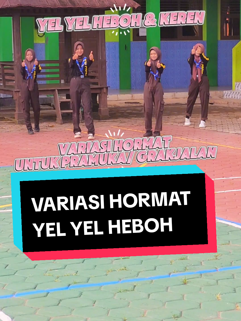 Yel yel heboh variasi hormat bisa untuk grak jalan dan regu pramuka #yelyelheboh #yelyelgerakjalan #yelyel #yelyelkeren #mpls #viperveronika #SMPN3BINANGUN 