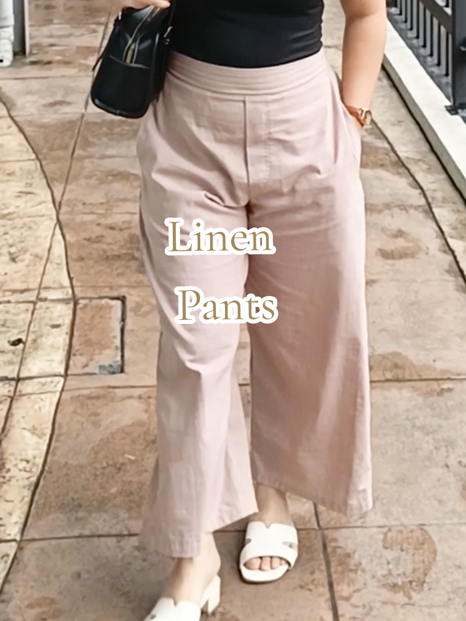 Trendy mira wideleg pants. Ang mura talaga dito sa tiktok😘  #linenpants #gatclothing #pantsforwomen #outfit  #pants 