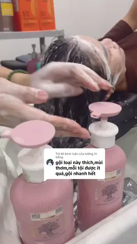 Trả lời @tường Vi trắng dầu gội đầu biotin collagel #daugoithaoduoc #daugoinuochoa #daugoimemmuottoc #daugoiphuchoi #daugoithomlau 