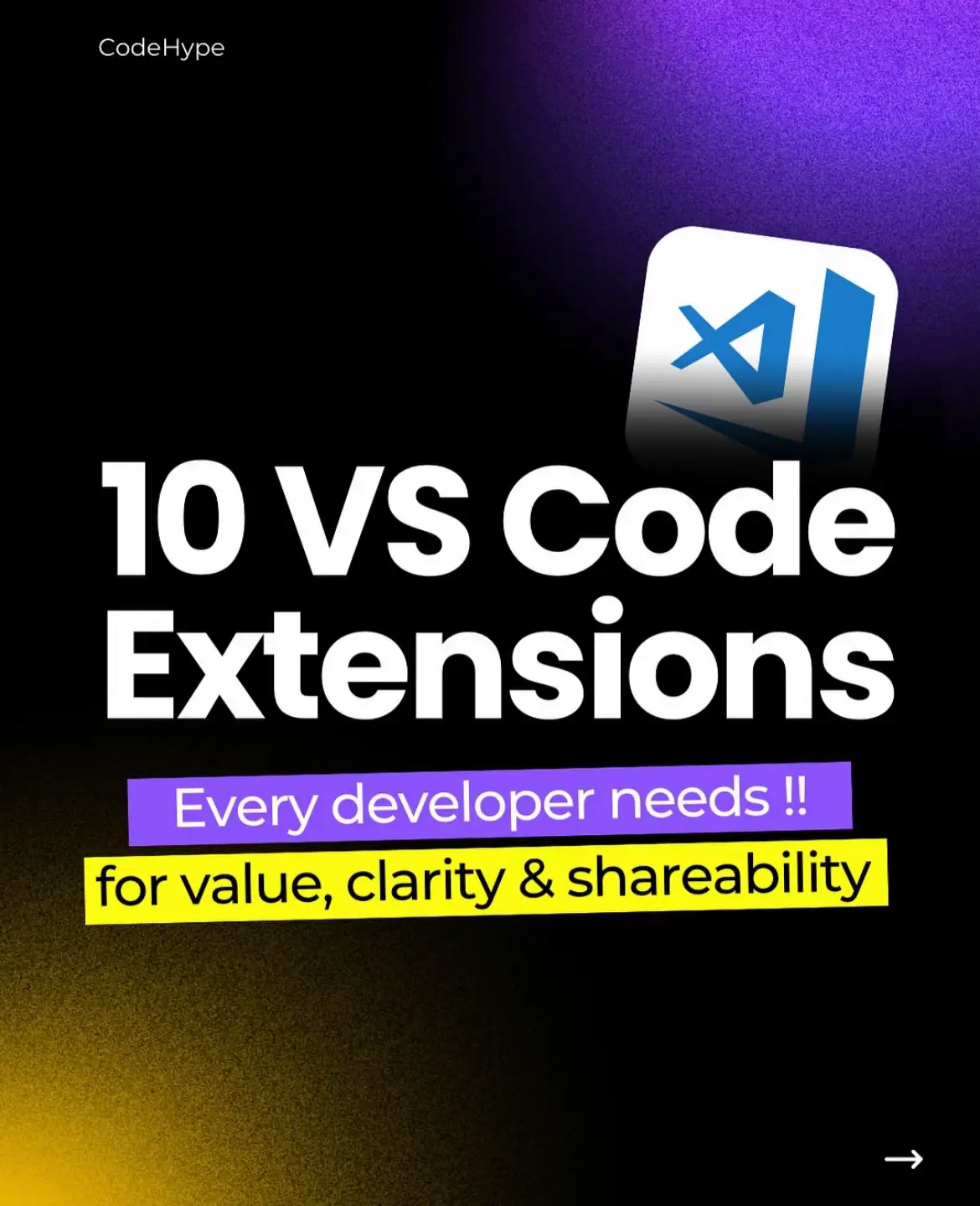 10 VSCODE Extensions Every developer needs!🔥 #fyp #code #softwareengineer #vscode #cursor #ai #html #developer #computer #coder 