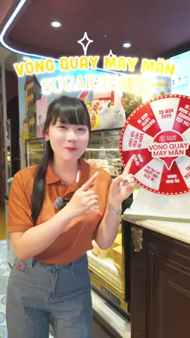 😉Nếu muốn 100% trúng quà “ngon” của Sugar Town thì sao? Thì phải tham gia ngay chương trình Vòng Quay May Mắn - Quay Là Trúng! #vongxoaymayman #sugartown #ancungtiktok #fyp 