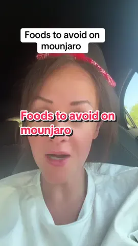 Foods to avoid on mounjaro #MounjaroJourney #MounjaroTips #MounjaroUK #fyp #GLP1Journey 