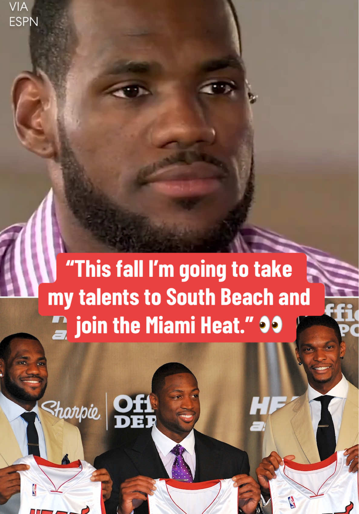 It’s been 15 years since LeBron made 